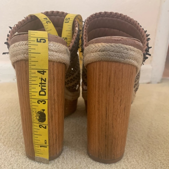 Lucky Brand platform sandals 5 inch heel - Size 7 - Picture 6 of 7